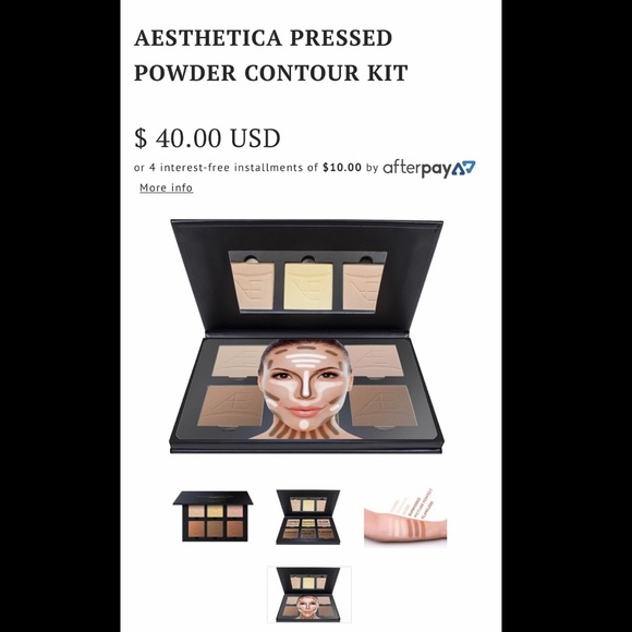 ⚡️ Aesthetica Pressed Powder Contour Kit - Picture 4 of 5